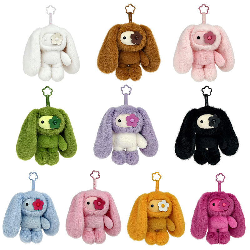 Car Accessories Cute - Lindo Llavero de Peluche de Conejo