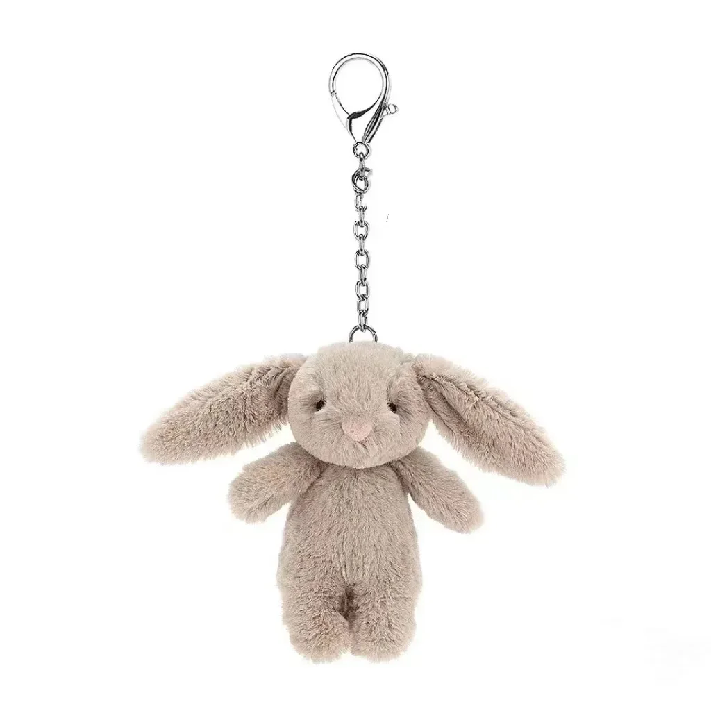 Car Accessories Cute - Llavero de conejo de peluche de