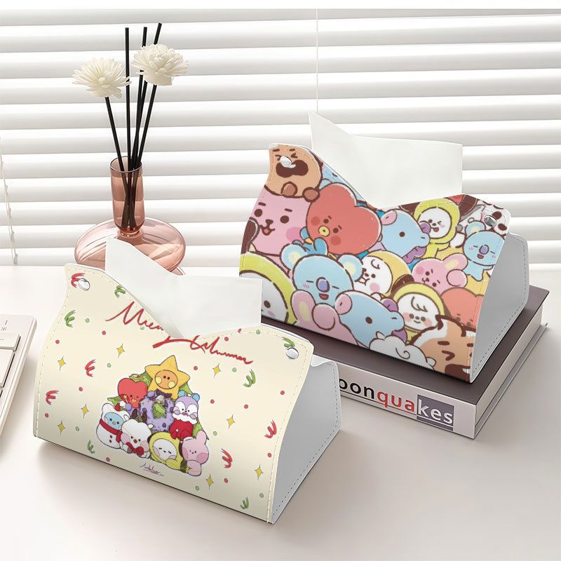 Car Accessories Cute - Caja de toallas de papel con