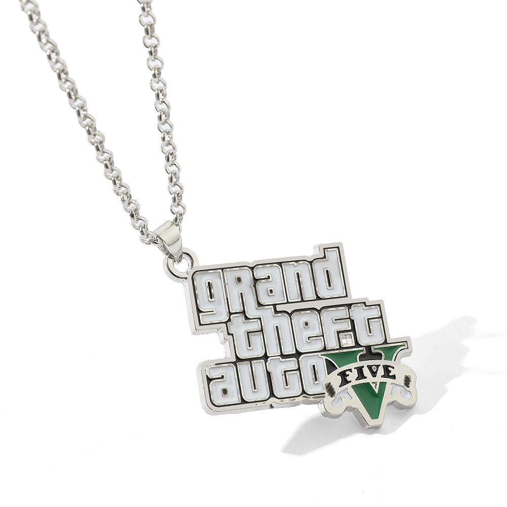 Car Accessories Cute - Collar Creativo de Metal con Letras