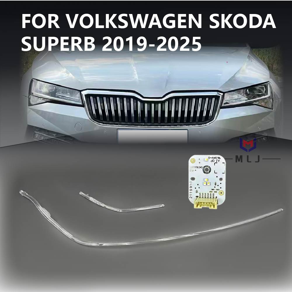 Car Accessories Youtube - Para VOLKSWAGEN VW SKODA Superb 2019-2025,