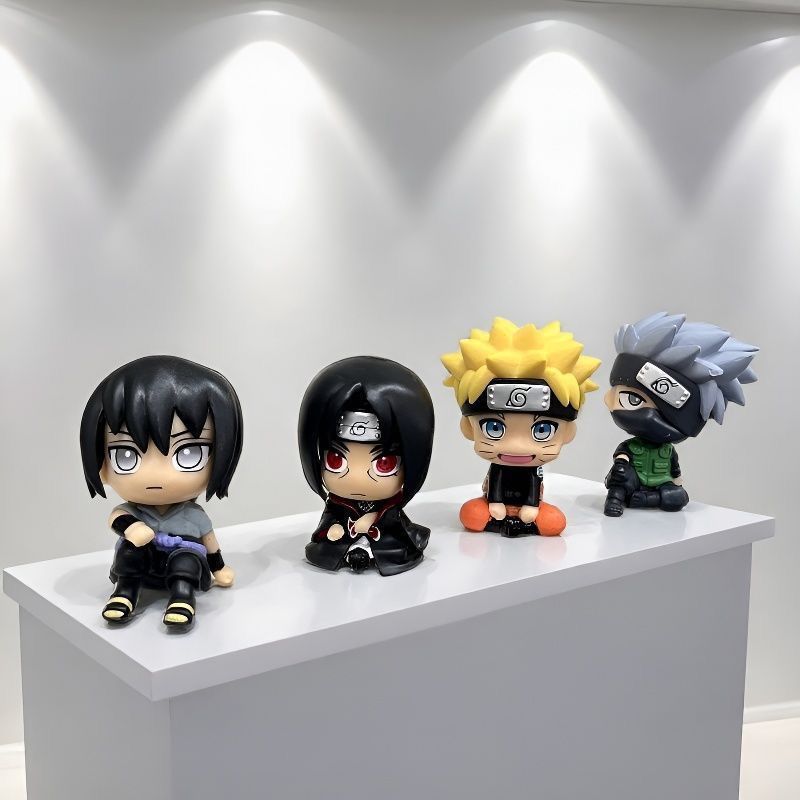 Car Accessories Decoration - Figura Coleccionable de NARUTO, Linda Muñeca