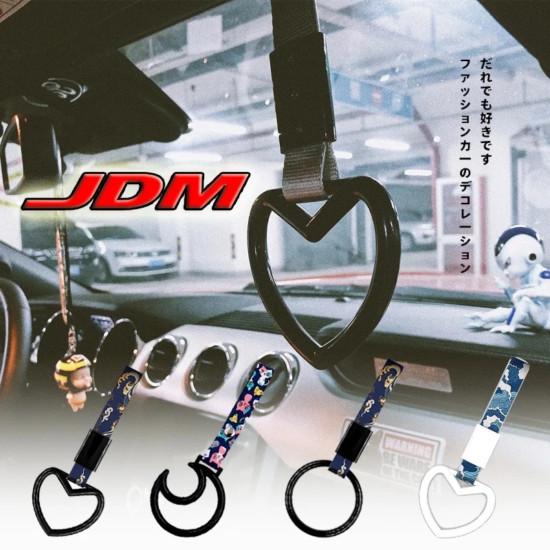 Car Accessories Jdm - JDM Tsurikawa-Correa de mano con anillo