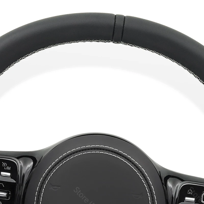 Volante de cuero Nappa con Air - Car Accessories For Steering Wheel reseña y precio