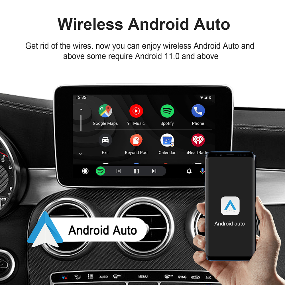 Android 13 2+32G Ai Box Inalám - Car Accessories Youtube reseña y precio