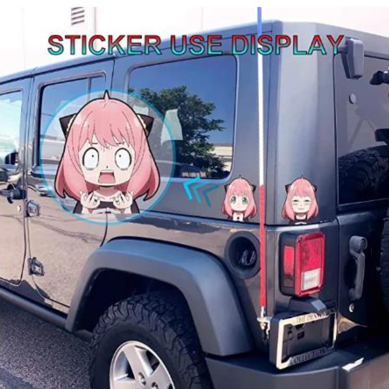 Pegatinas 3D con Gradiente de  - Car Accessories Japanese reseña y precio