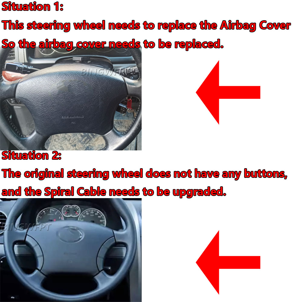 Nuevo interruptor de botón de  - Car Accessories For Steering Wheel reseña y precio