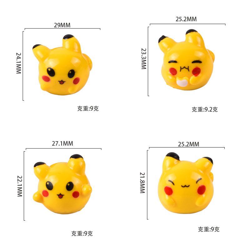 12 Figuras Pokémon en Miniatur - Car Accessories Cute reseña y precio
