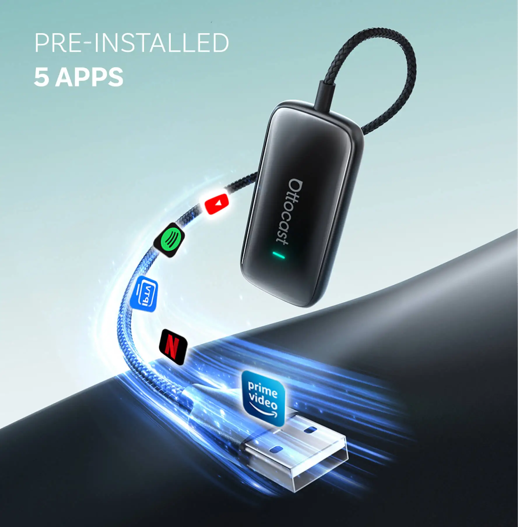 OTTOCAST Play2Video Ultra inal - Car Accessories Youtube reseña y precio
