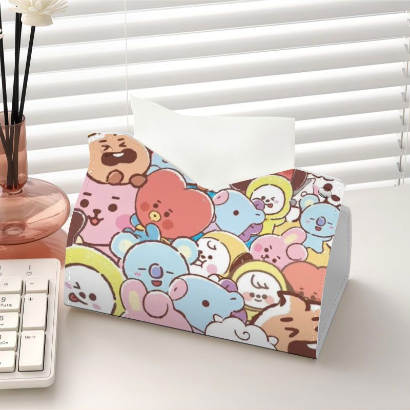 Caja de toallas de papel con d - Car Accessories Cute reseña y precio