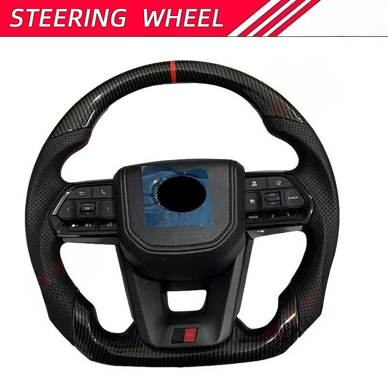 Volante de Fibra de Carbono de - Car Accessories For Steering Wheel reseña y precio