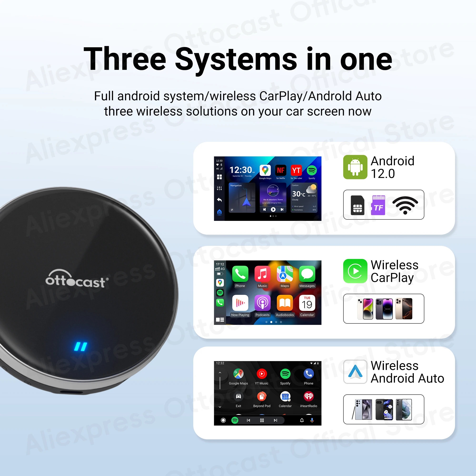 OTTOCAST nuevo P3 Lite OttoAiB - Car Accessories Youtube reseña y precio