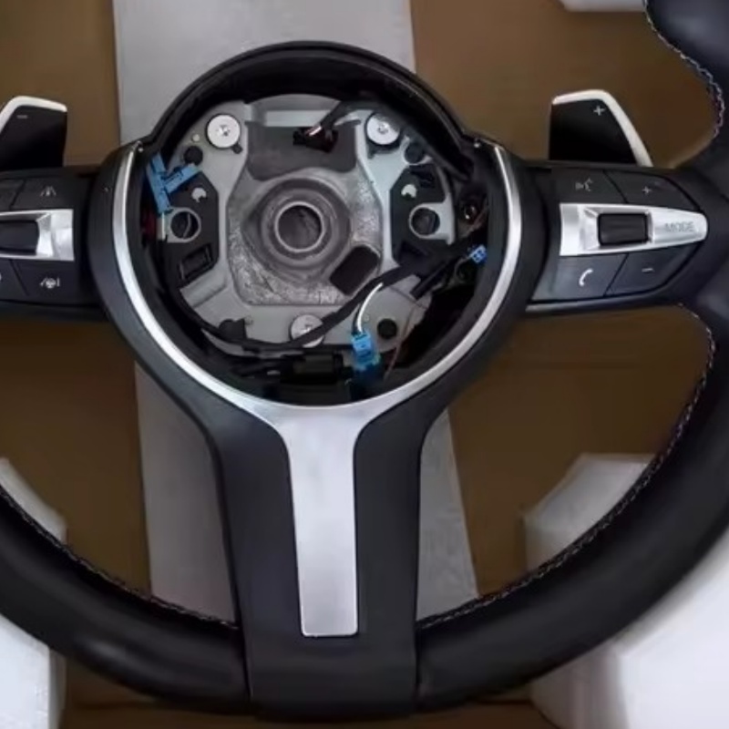 Volante de cuero para BMW F10  - Car Accessories For Steering Wheel reseña y precio