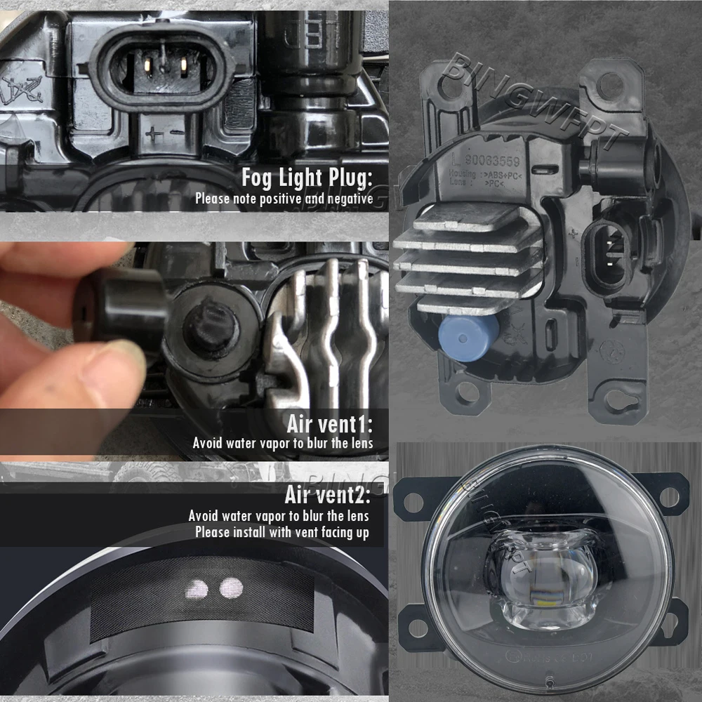 Luces antiniebla de lente LED  - Car Accessories Xl reseña y precio