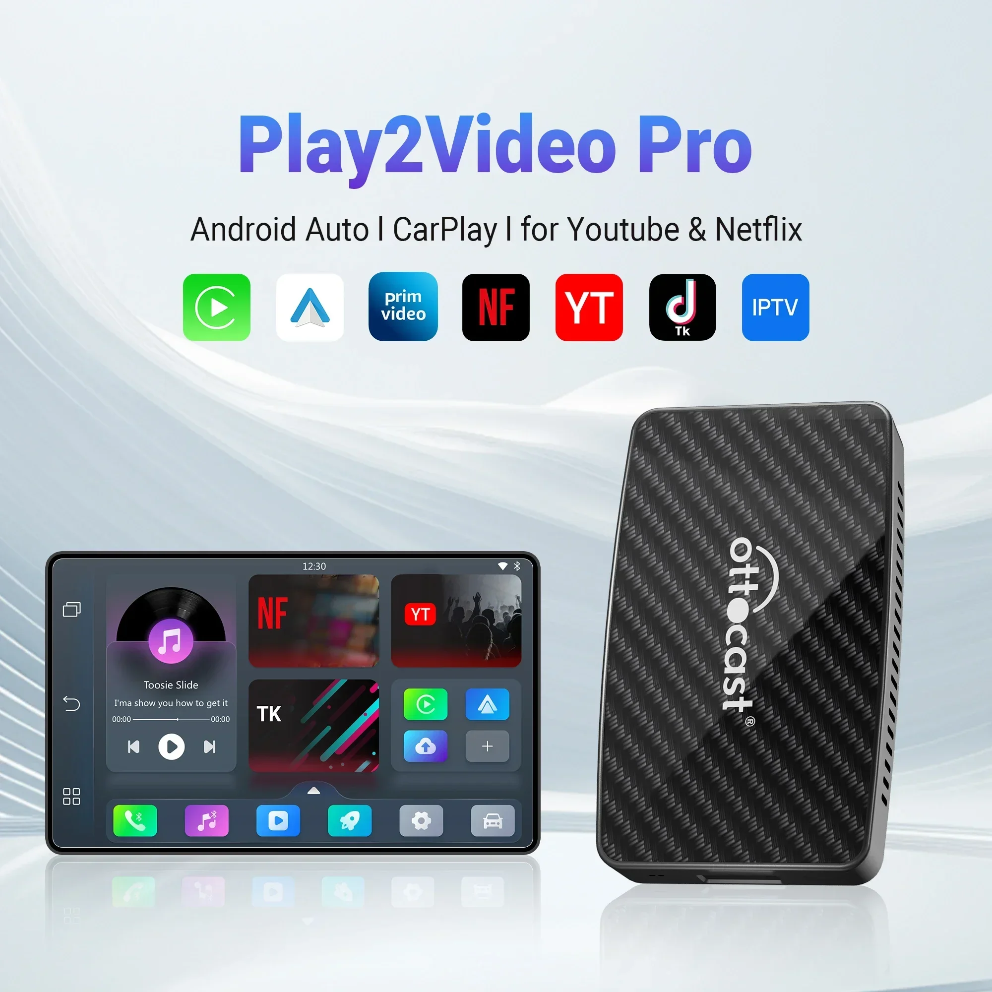 OTTOCAST Play2Video Pro inalám - Car Accessories Youtube reseña y precio