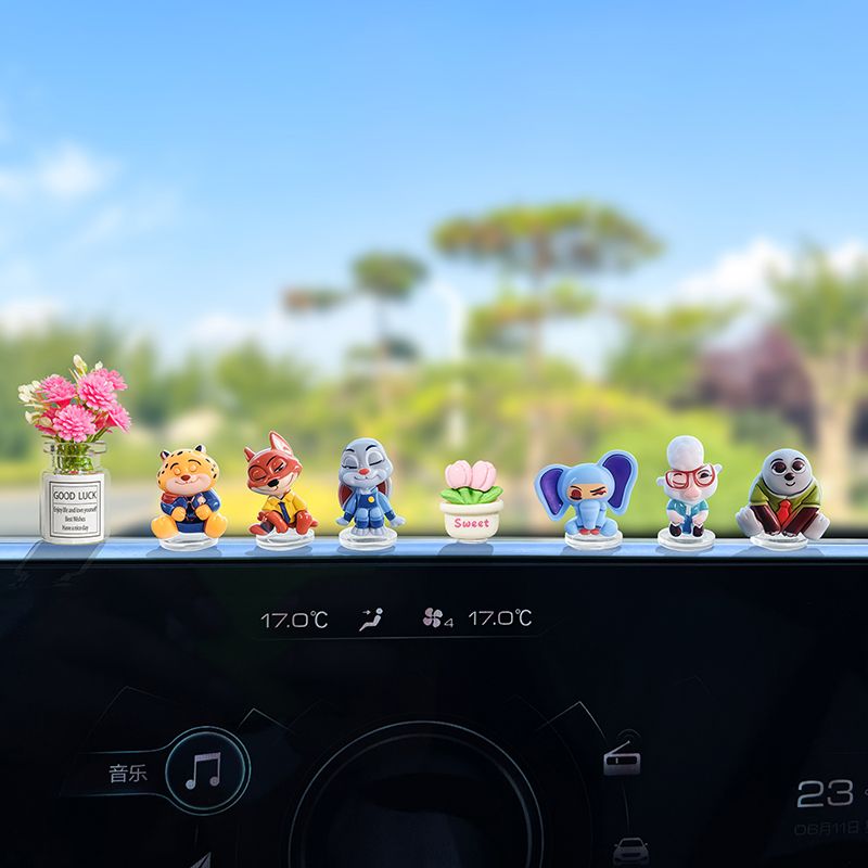 Adorno de coche de dibujos ani - Car Accessories Decoration reseña y precio