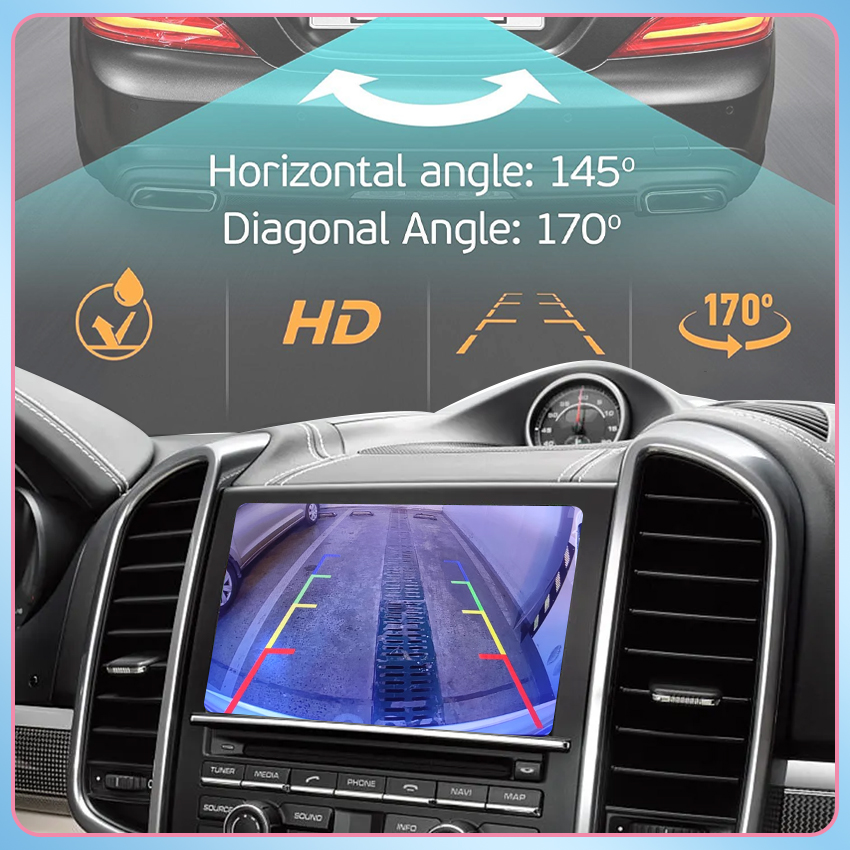 CCD HD 170 ° Cámara de visión  - Car Accessories Xl reseña y precio