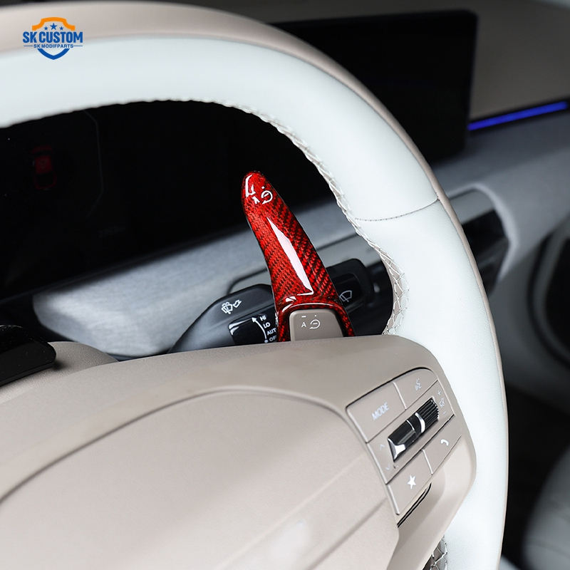 Palanca de Cambios de Fibra de - Car Accessories For Steering Wheel reseña y precio
