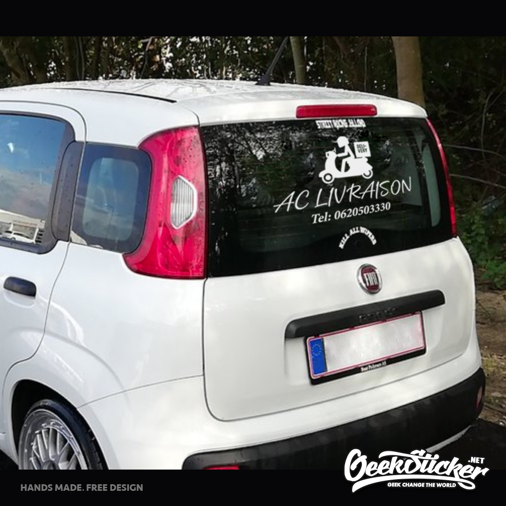 Pegatina Personalizada con Nom - Car Accessories Nz reseña y precio